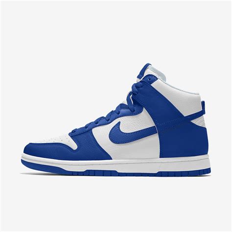 nike dunks blue high|Nike dunks blue high tops.